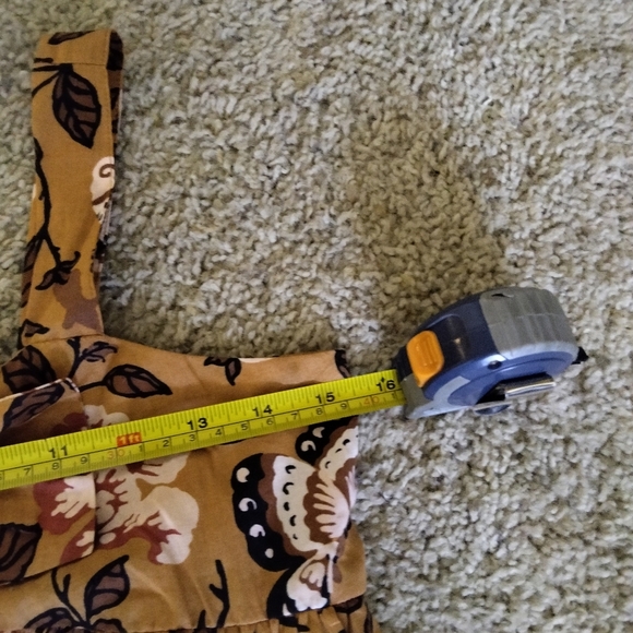 Janie & Jack Butterfly Floral Sweetheart Dress Size 12 Fall Babydoll Dress - Picture 3 of 7